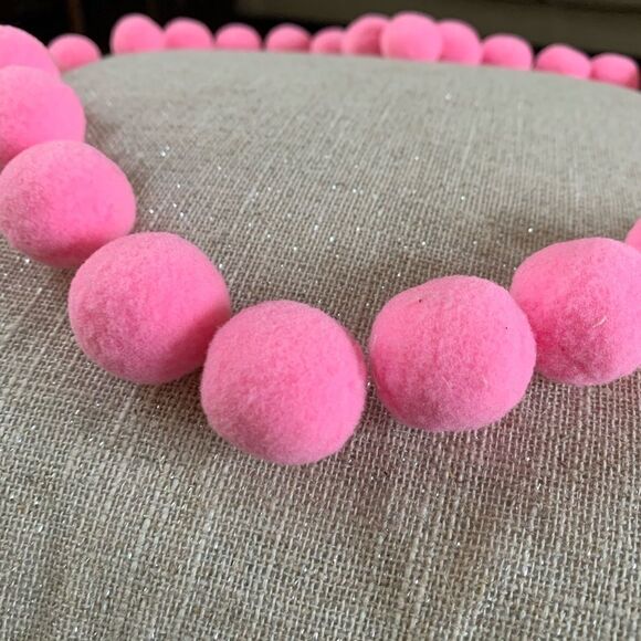 LEVTEX Pompom Heart Accent Pillow - Picture 4 of 7